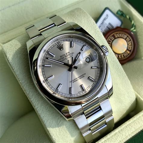 rolex datejust herren silber|Rolex Datejust for sale.